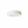 Nora Lighting 12V Josh Adj. LED Puck Light, 300lm / 3000K, White Finish NMP-A30W NMP2-LED27W